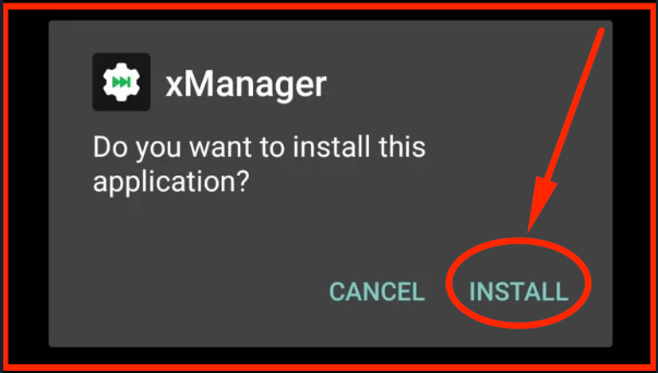 Click Install button